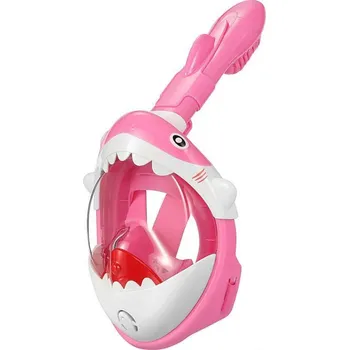 Potápěčská maska Strend Pro Shark celoobličejová šnorchlovací maska růžová XS