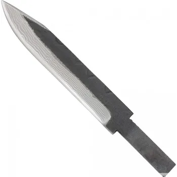 Kuchyňský nůž Čepel na výrobu nože 719648 - Damascus Blade Clip-Point, 14 Layers