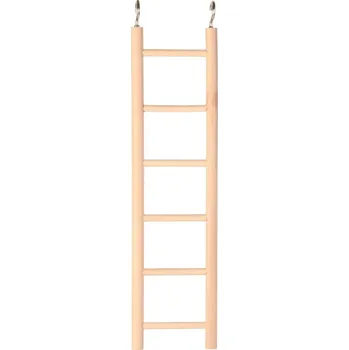 Pro ptáka TRIXIE dřevěný závěsný žebřík 6 příček 28 cm