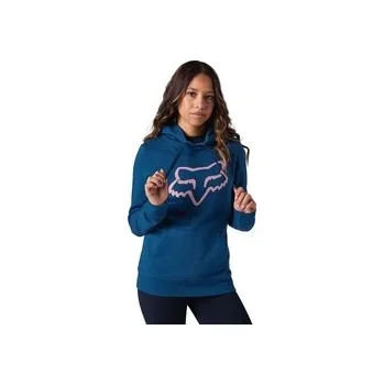 Dámská mikina Dámská mikina FOX Girls Boundary Pullover Hoody Dark Indigo, Velikost XS