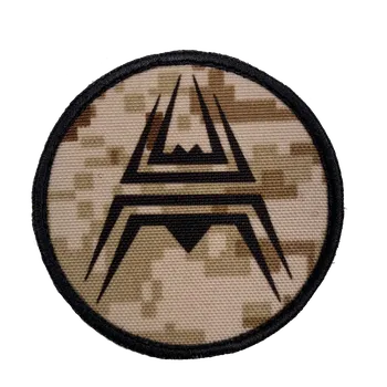 ANAREUS ANAREUS kulatý patch SPIDER na suchý zip - AOR1