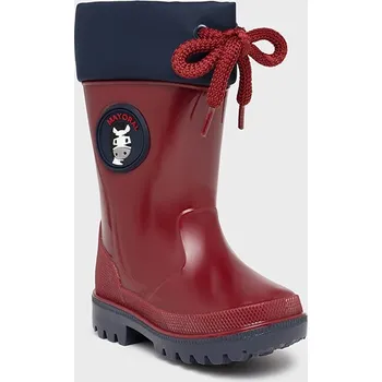 Dívčí pyžamo gumové holínky obuv Mayoral 42274 vínové Rozměr: 23