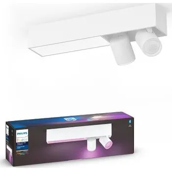 Nástěnné svítidlo HUE Svítidlo LED Centris RGB 11W+2x5,7W-50 GU10 1600lm 2000-6500K IP20 bílá 50610/31/P7