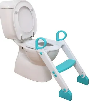 Stolička Dreambaby Stupínek k WC modrý/bílý