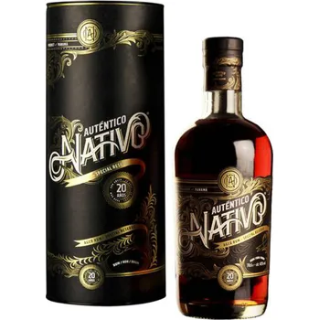 Rum Nativo Auténtico 20yo 0,7L 40% (tuba)