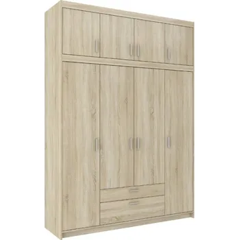 Šatní skříň Šatní skříň SALEM 4D, dub sonoma