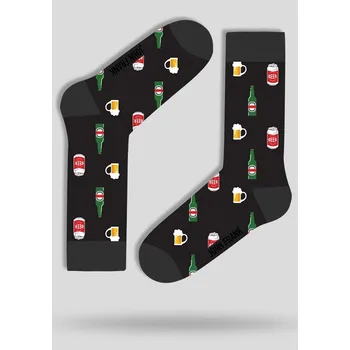 Sada pánského spodního prádla Pánské ponožky John Frank JFLSF19W39 UNI černá