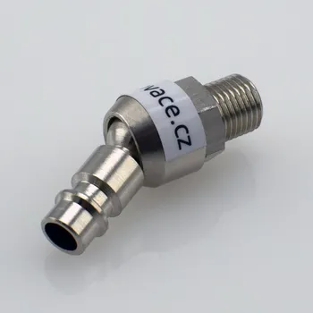 Příslušenství ke kompresoru Spojovače.cz Pneumatická kloubová vsuvka poniklovaná 1/4", Spojovače