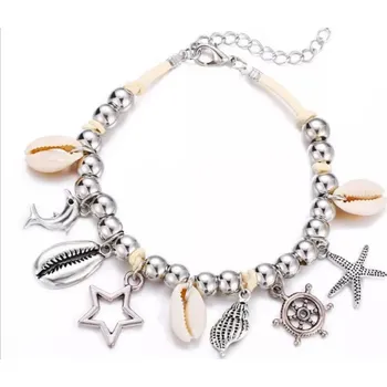 Souprava šperků Krásný perličkový provázek na ruku ,nebo nohu (Náramky a řetízky)