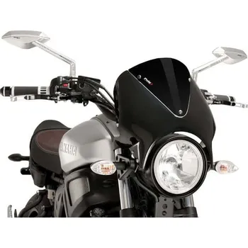 Plexi štít PUIG RETROVISION 9560N matná černá černý