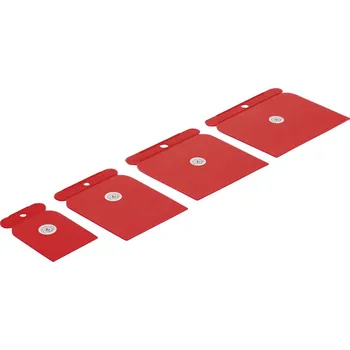 Malířské stěrky Kraftmann 50 ÷ 120 mm BGS101634 plastové. Sada 4 díly (BGS 101634 Malířské stěrky Kraftmann 50 ÷ 120 mm, plastové. Sada 4 díly)