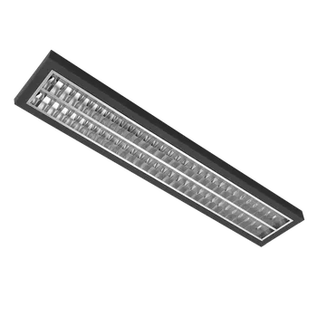 Svítidlo MODUS Svítidlo AREL3000, 2x LED , 1200mm, mřížka AL mat, přisazené/závěsné, LED 840, NONSELV 250mA, nestmívatelný AREL3000RM2KVM4ND