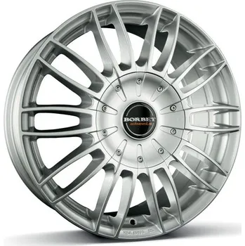 Alu kolo Alu disk Borbet CW3 7.5x18, 6x139,7, 92.4, ET50 sterling silver