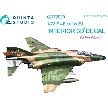 Plastikový model 1/72 F-4E early/F-4EJ 3D-Print&col.Inter. (FINEM)