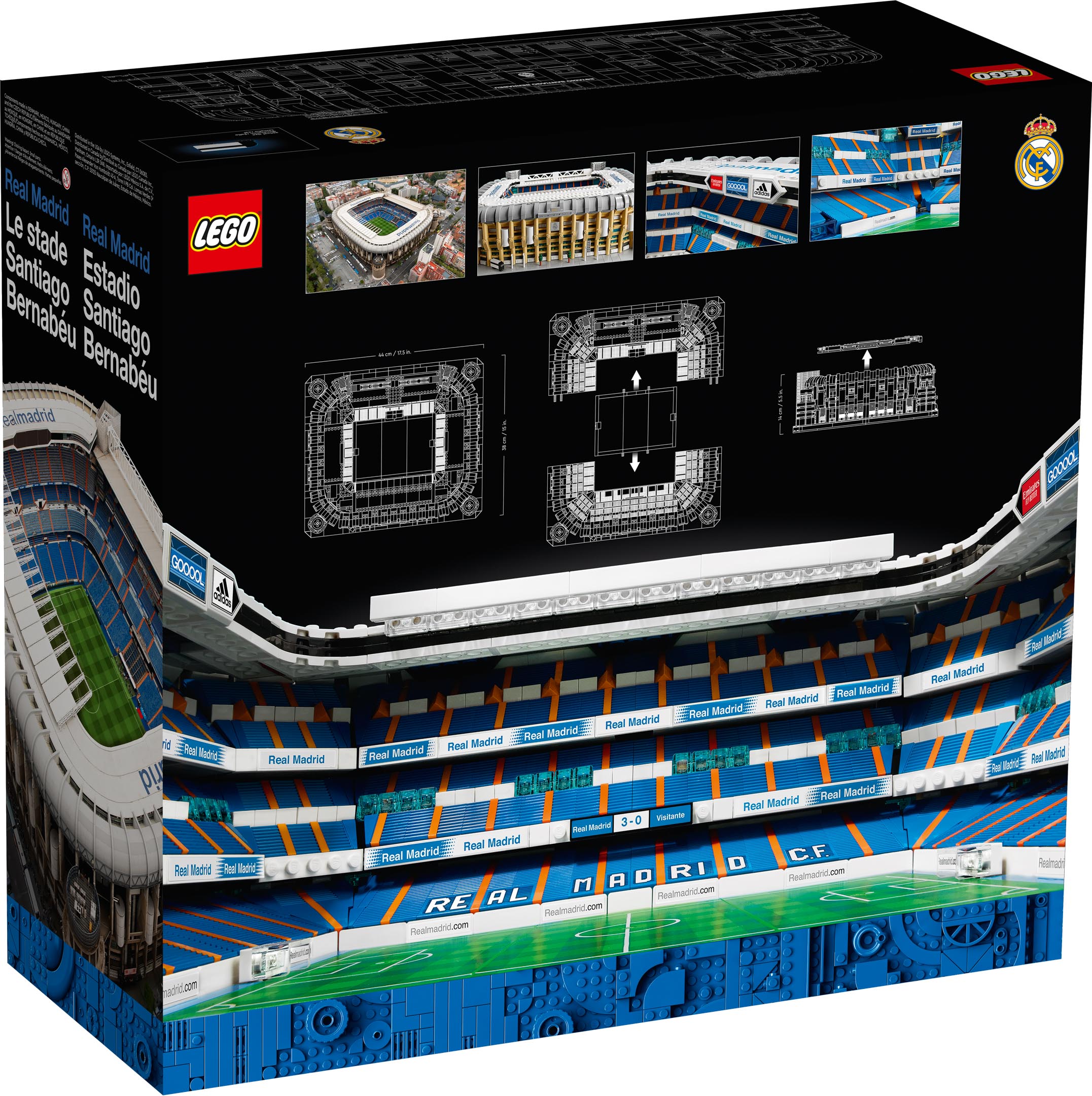 foto Stavebnice LEGO LEGO Icons 10299 Santiago Bernabéu Stadium