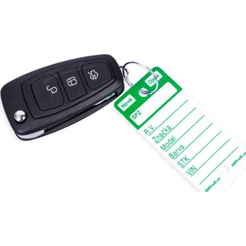 AHProfi Zelené PLUS plastové visačky na klíče 250ks - 434040011 + Praktický dárek - kvalitní pracovní rukavice