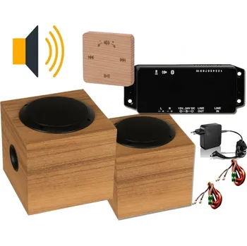 Set ozvučení sauny Hi-Fi PRO, cedr + Doprava zdarma