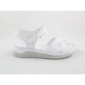 Dámské sandále Wild 022056100A White Dámské celokožené sandály 42