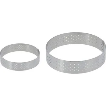 Forma na pečení de Buyer Forma kruhová perforovaná 7,5 cm | D-3099-03