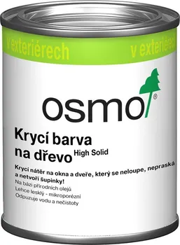 Lak na dřevo OSMO Color 2104 krycí barva na dřevo 125 ml bílý