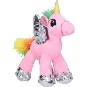 plyšák Jednorožec plyšová hračka 23 cm Barvy: růžová