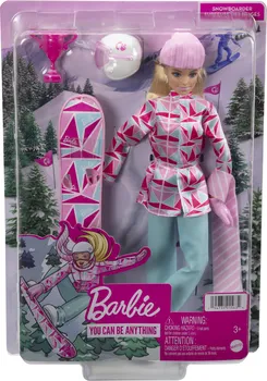 Panenka Barbie Zimní sporty