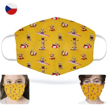 rouška Nanolion Antivirová nanorouška z nanovlákna s aktivním stříbrem znovupoužitelná -Mini (dětská)