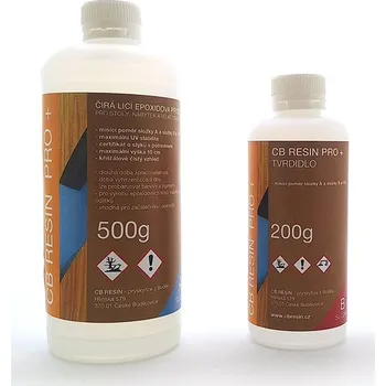 CB RESIN PRO+ 700g čirá licí epoxidová pryskyřice