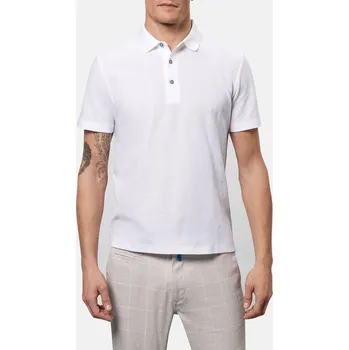 Pánské tričko Pierre Cardin pánské triko s límečkem 20194.2014/1019 Bílá M