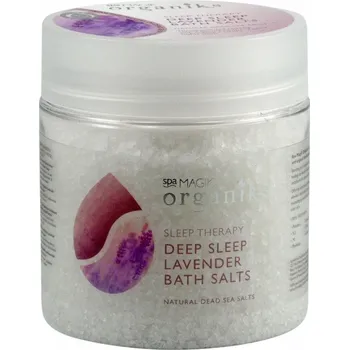 Koupelová sůl Dead Sea Spa Magik Spa Magic Organická Levandulová sůl do koupele 550 g