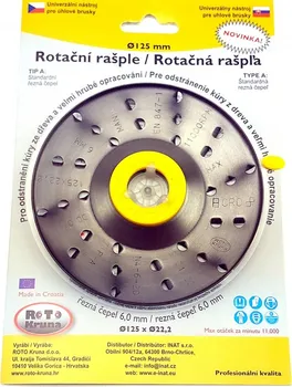 Brusný kotouč ROTO Kruna ROTO1256A 125 x 22,23 mm