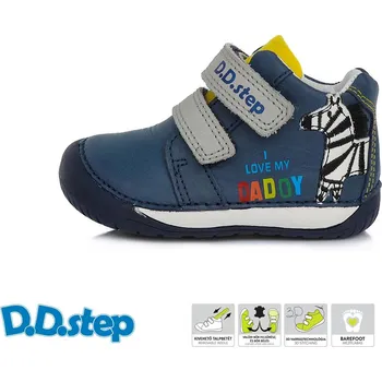 Dámská zdravotní obuv DDstep celoroční 070-794 Royal blue, zebra Velikost EU: 20, vnitřní délka: 125, vnitřní šířka: 58