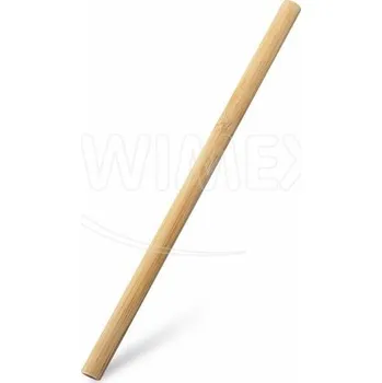 Jednorázové nádobí Bambusové slámky 23cm 50ks