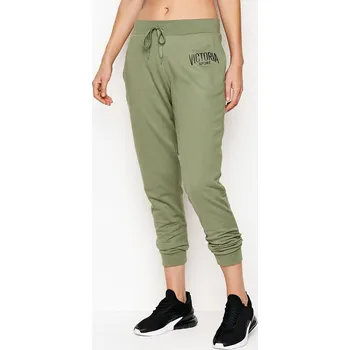 Victoria's Secret dámské tepláky Skinny jogger zelené S
