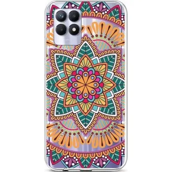 Pouzdro na mobilní telefon Kryt Realme 8i silikon Happy Mandala (obal neboli pouzdro na Realme 8i)