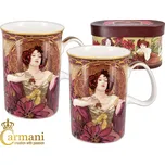 Carmani® Carmani - Porcelánové hrnky Alfons Mucha v dárkové krabičce - 2*275 ml