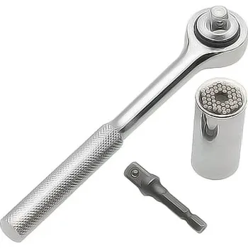 Gola hlavice Univerzální hlavice 7-19mm - set