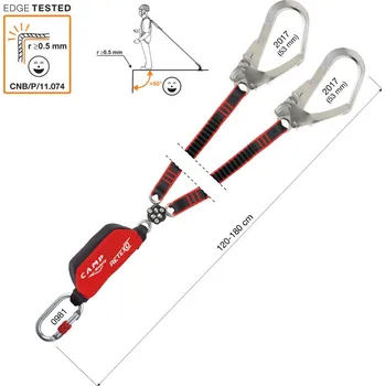 Horolezectví CAMP. Retexo Gyro Rewind 2x2017 + 981