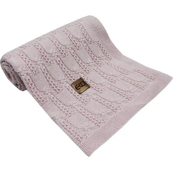 Dětská deka EKO PLE-78 Dečka z BAVLNY se vzorem PINK