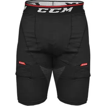 Kraťasy se suspenzorem CCM Compression Shorts Jock SR, Senior, M