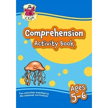 Cizí jazyk New English Comprehension Activity Book for Ages 5-6: perfect for home learning - CGP Books
