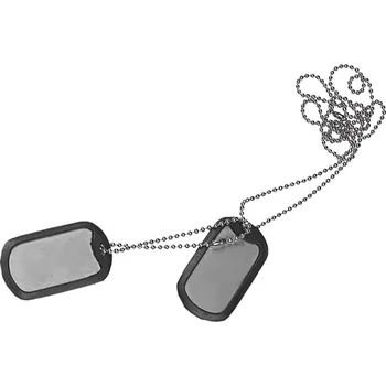 Vojenské psí známky Psí známka Helikon Stainless Steel 2ks