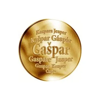 Slovenská jména - Gašpar - zlatá medaile