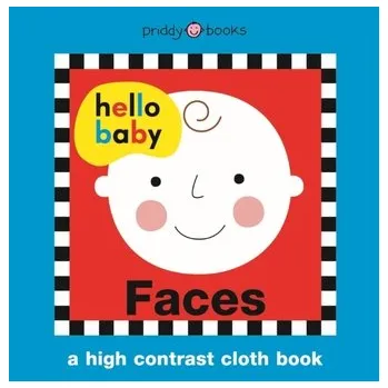 První čtění Hello Baby Faces Cloth Book - Priddy, Roger