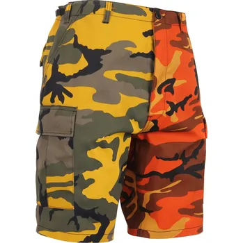 Pánské kraťasy ROTHCO Kraťasy dvoubarevné BDU YELLOW/ORANGE CAMO velikost: S