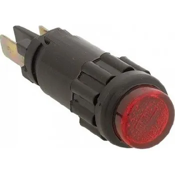 Kontrolka univerzální červená