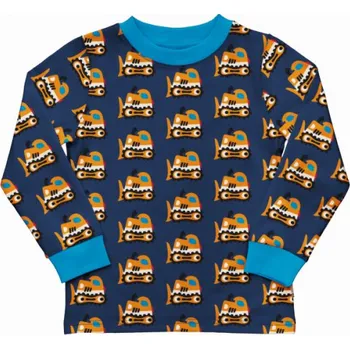 Dětské triko s dlouhým rukávem Buldozer Maxomorra Velikost: 92/98