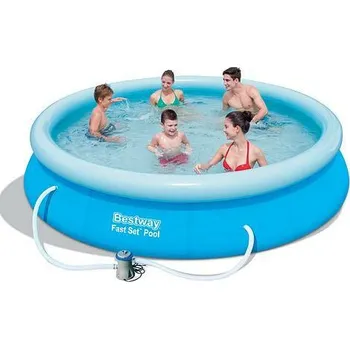 Dětský bazének Bestway® nafukovací bazén s filtraci 366x76cm, 8050008
