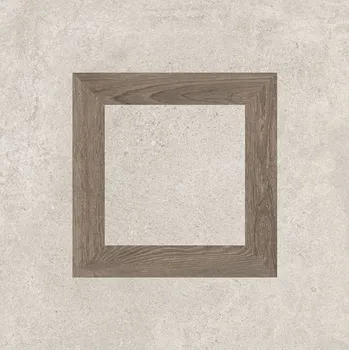 Lounge Decor Square Wood Pearl - dlaždice rektifikovaná 80x80 šedá LNGD15