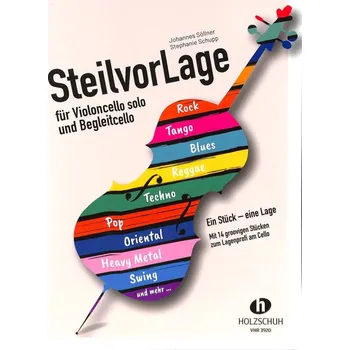 SteilvorLage fr Violoncello solo und Begleitcello noty pro dv violoncella 1449685